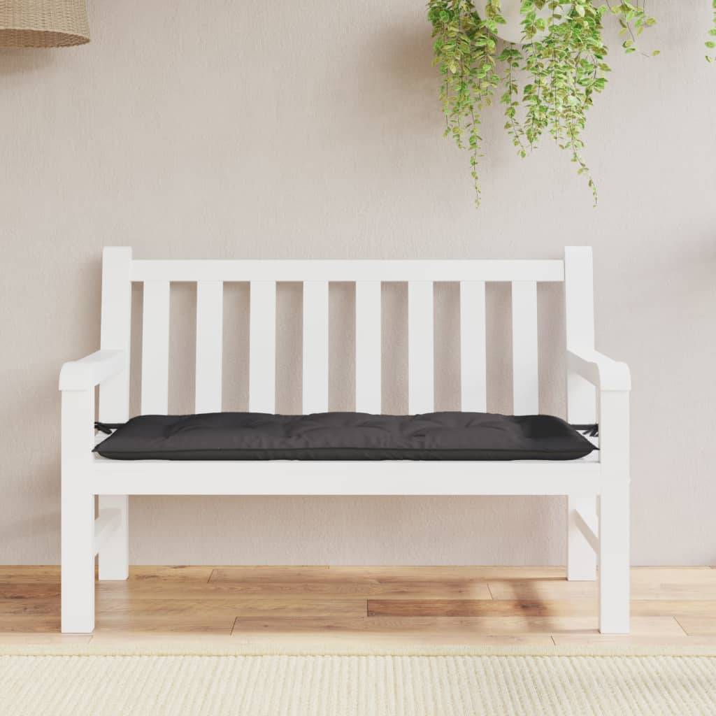ComfortXL - Grand Coussin pour Banc Tissu Oxford Confortable pour Salon de Jardin Anthracite 120x50x7 cm – ComfortXL Outdoor Living - Image 3