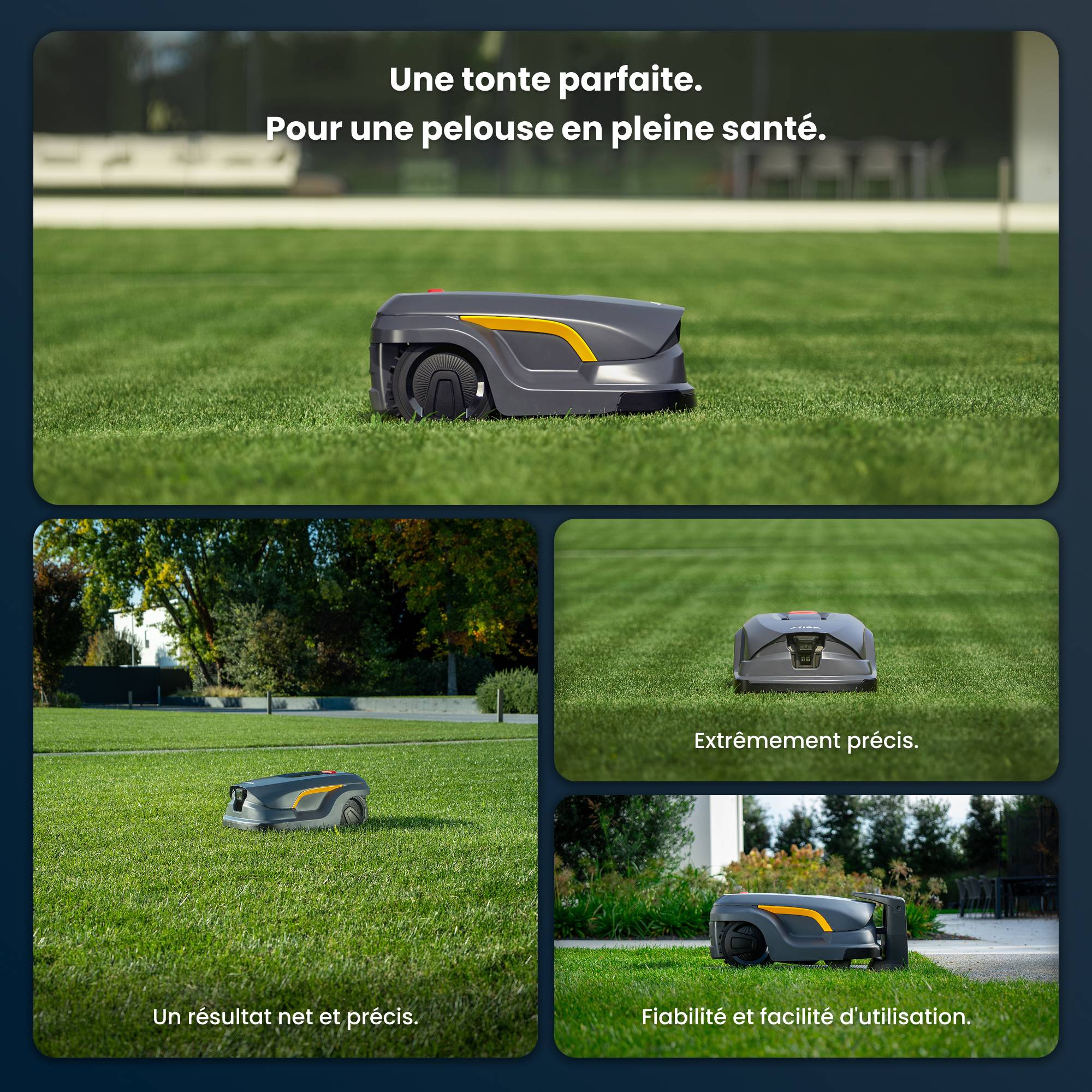 Stiga - Robot Tondeuse A 50v, 25.2 V, 26 cm, GPS-RTK, Caméra IA, jusqu'à 5 000 m² - STIGA - Image 2