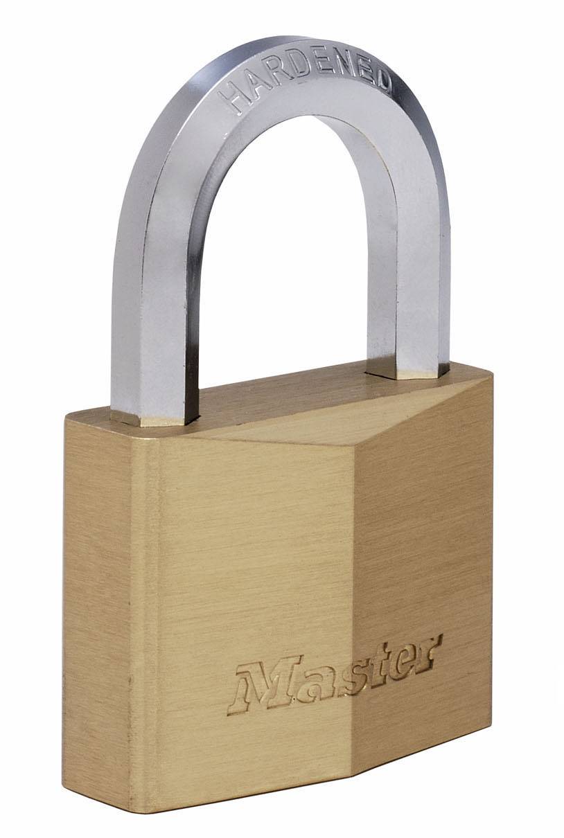 Master Lock - Cadenas à clé MASTER LOCK laiton, l.60 mm - Image 2