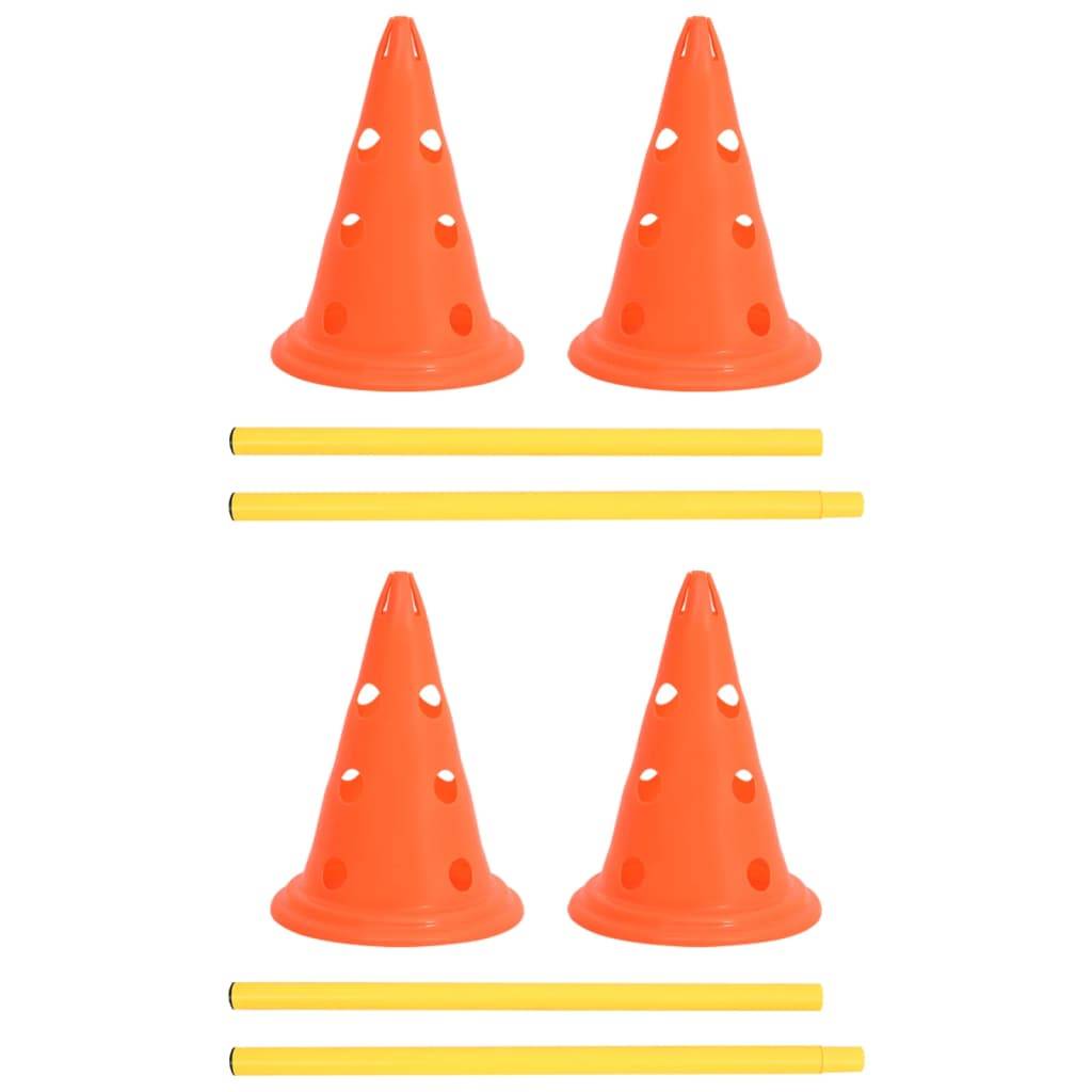 Vidaxl - Ensemble d'obstacles d'activité pour chien Orange et jaune vidaXL 150951 - Image 4