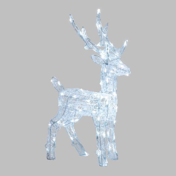 Lotti - Renne lumineux 3D H65cm 80 LED blanc froid 8 modes animation IP44 SMART Connect  Lotti - Image 8