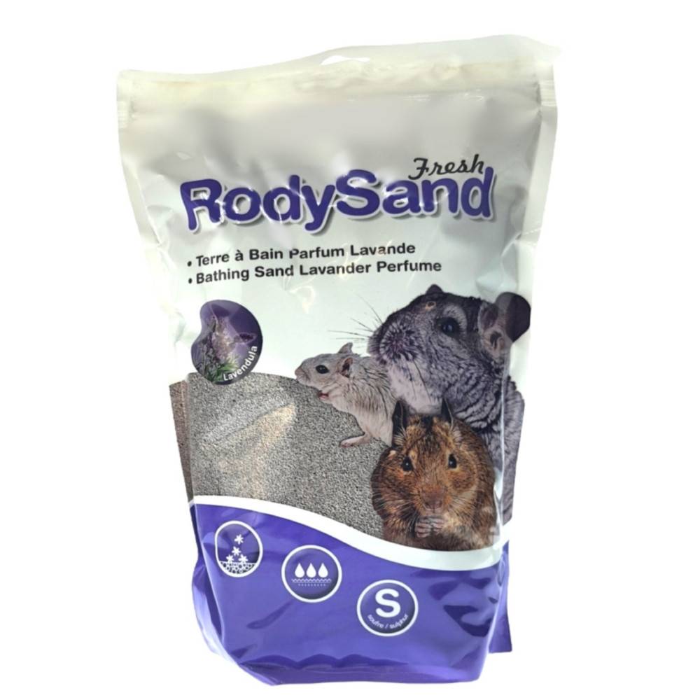 Terre de bain lavande pour chinchilla 1.7 kg - Image 1