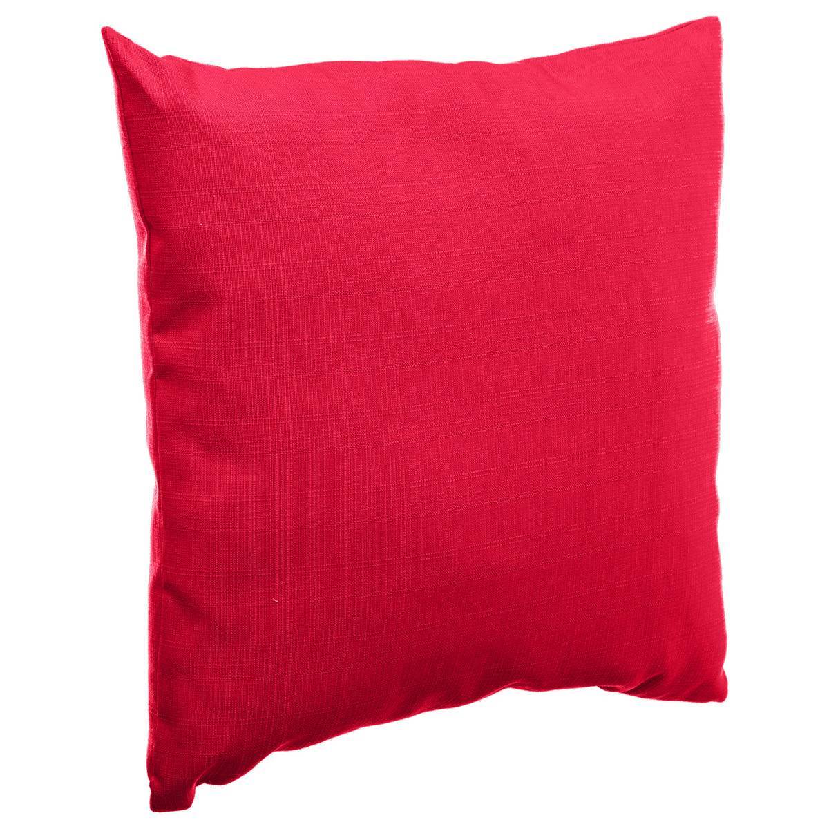 Hesperide - Coussin déco d'extérieur "Korai" grenade 40x40cm en polyester Hespéride - Image 1