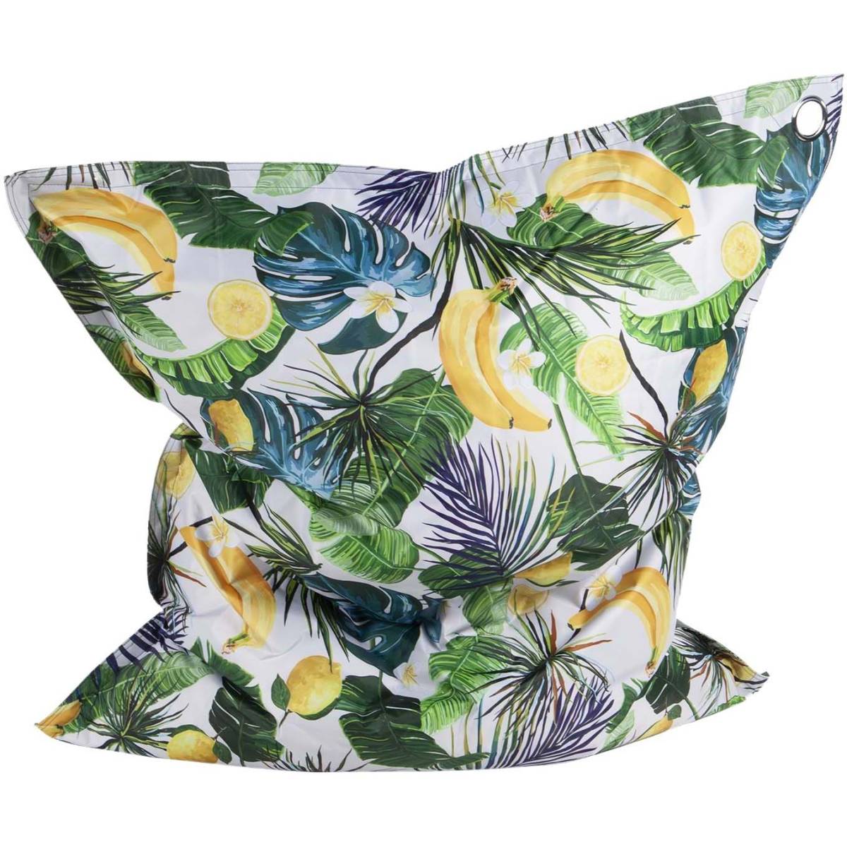 Jardindeco - Maxi coussin imprimé intérieur extérieur 110 x 130 cm Banane - Image 1