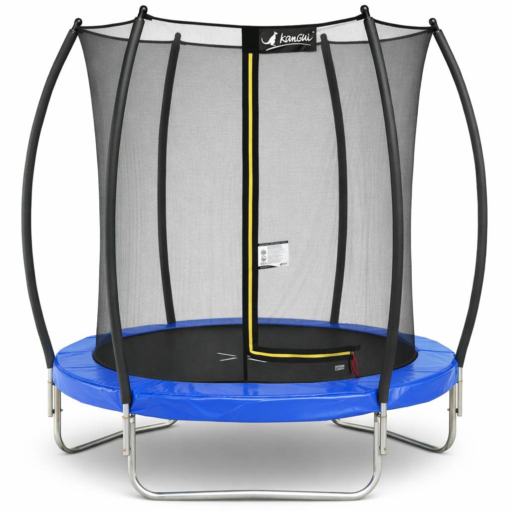 Kangui - Trampoline rond Ø 180cm avec filet de sécurité intérieur - FPR 180 Kangui - Image 1