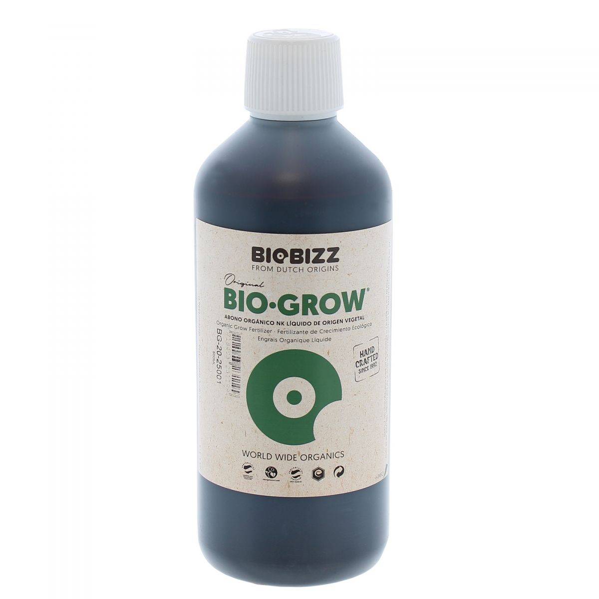 Engrais croissance BIO.GROW 500ml - BIOBIZZ - Image 1