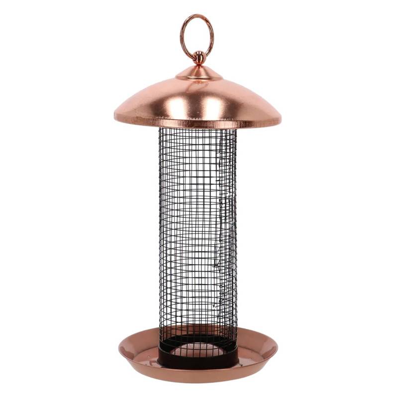 Esschert Design - Mangeoire à oiseaux Plaqué cuivre et noir - cacahuètes - Image 5