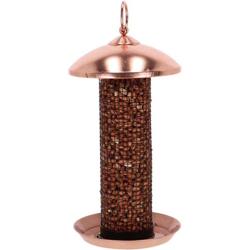 Esschert Design - Mangeoire à oiseaux Plaqué cuivre et noir - cacahuètes - Image 3