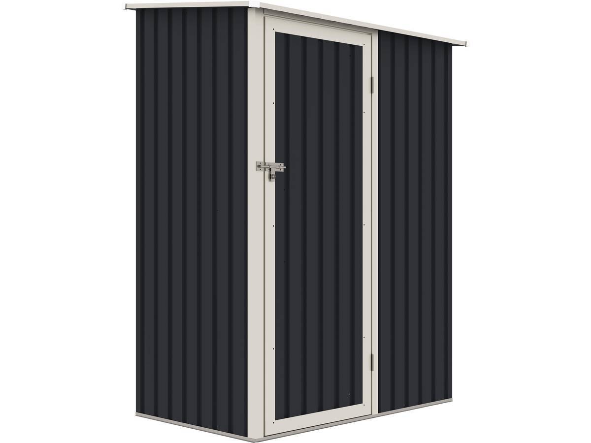 Abris De Jardin Métal "vega Ii"- 1.35 M² -gris -habitat Et Jardin - Image 1