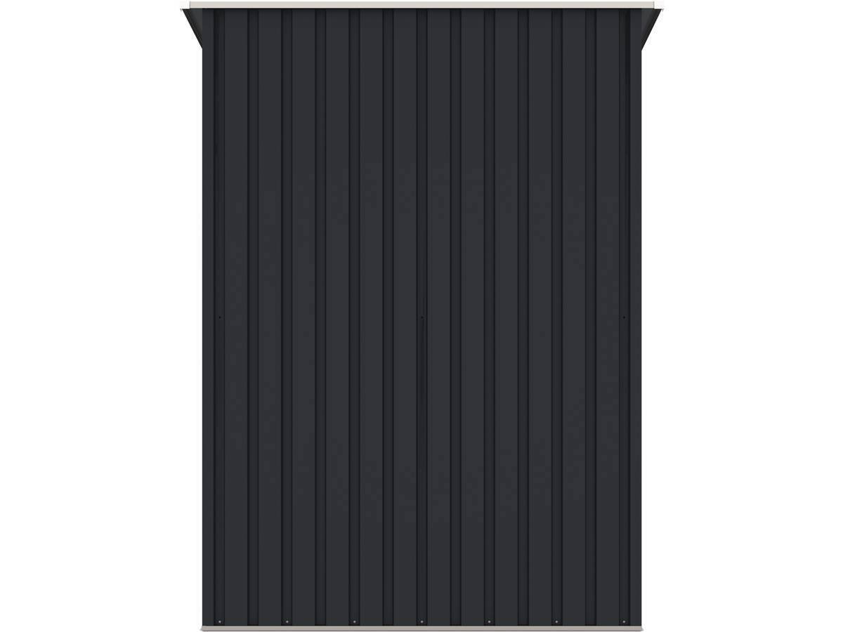 Abris De Jardin Métal "vega Ii"- 1.35 M² -gris -habitat Et Jardin - Image 6