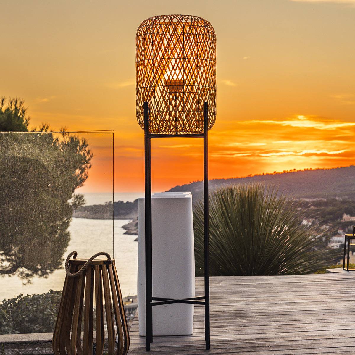 Lumisky - Lampadaire extérieur sans fil STANLEY H150cm - Image 2