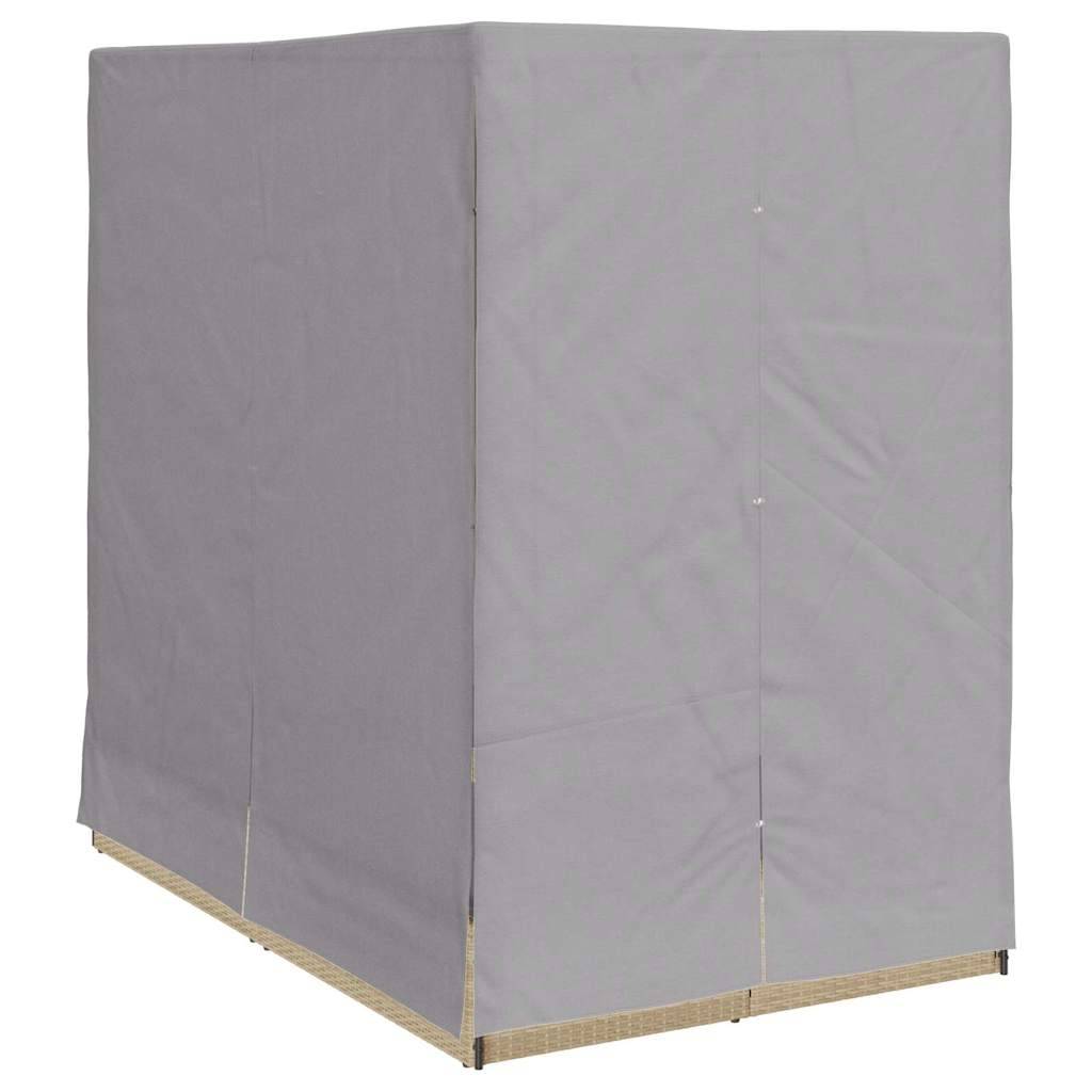Vidaxl - Transat double Gris polyrotin vidaXL 3376130 - Image 5