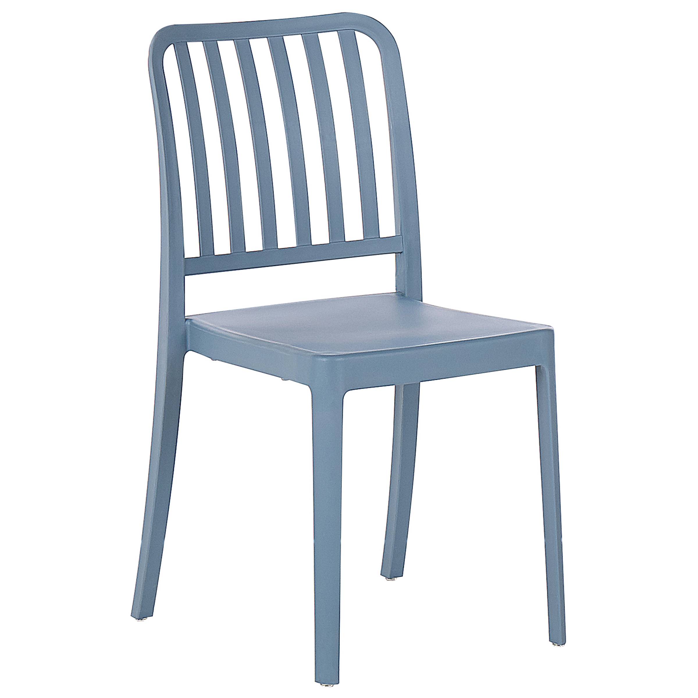 Beliani - Chaise de salle à manger Matière synthétique Bleu SERSALE Beliani - Image 3