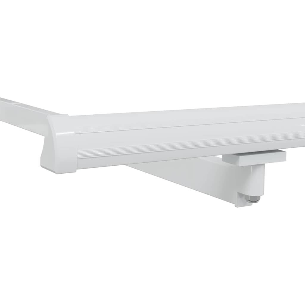 Vidaxl - Auvent Blanc 5 x 3 m Métal vidaXL 143048 - Image 8