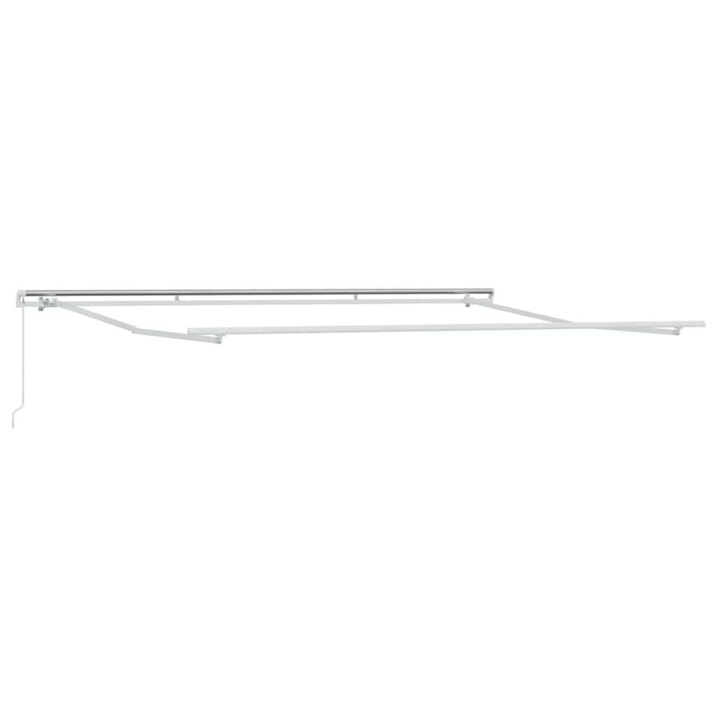 Vidaxl - Auvent Blanc 5 x 3 m Métal vidaXL 143048 - Image 2