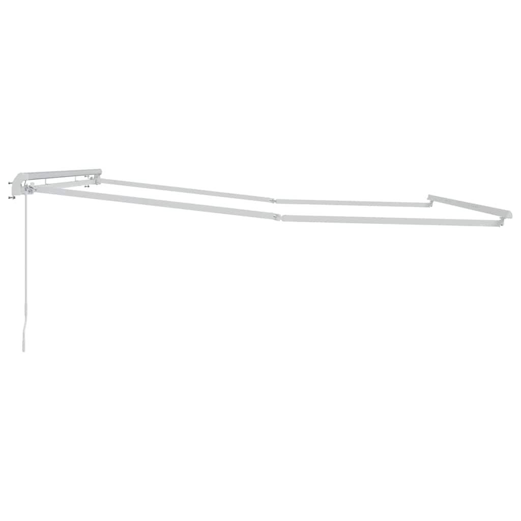 Vidaxl - Auvent Blanc 5 x 3 m Métal vidaXL 143048 - Image 6