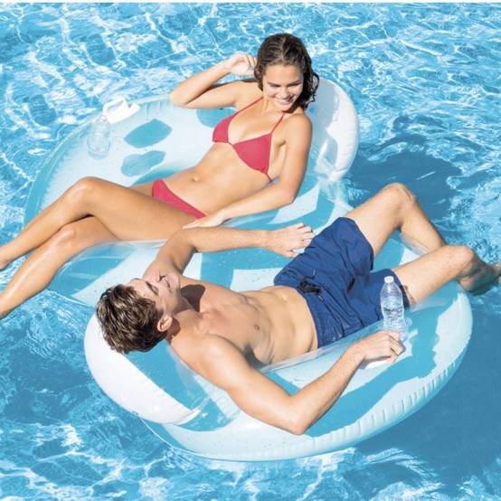 Fauteuil gonflable double Intex - Image 2