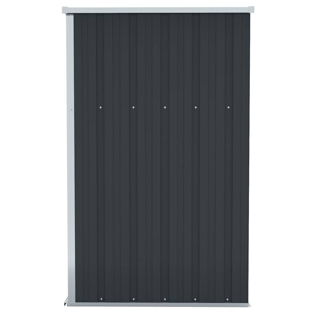 Vidaxl - Remise de jardin murale Anthracite 118x100x178 cm Acier vidaXL 316219 - Image 7