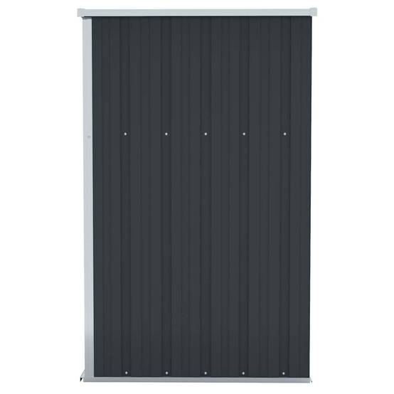 Vidaxl - Remise de jardin murale Anthracite 118x100x178 cm Acier vidaXL 316219 - Image 7