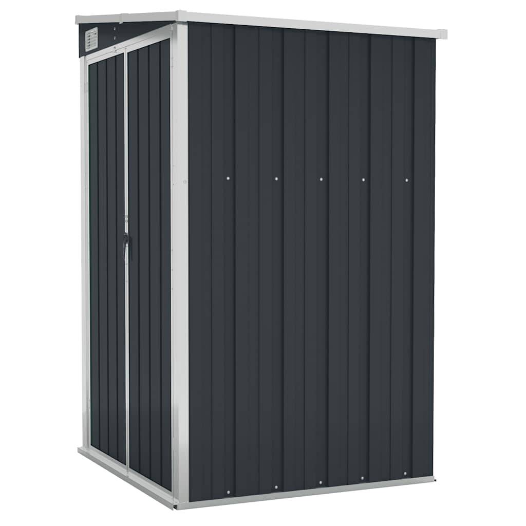 Vidaxl - Remise de jardin murale Anthracite 118x100x178 cm Acier vidaXL 316219 - Image 2
