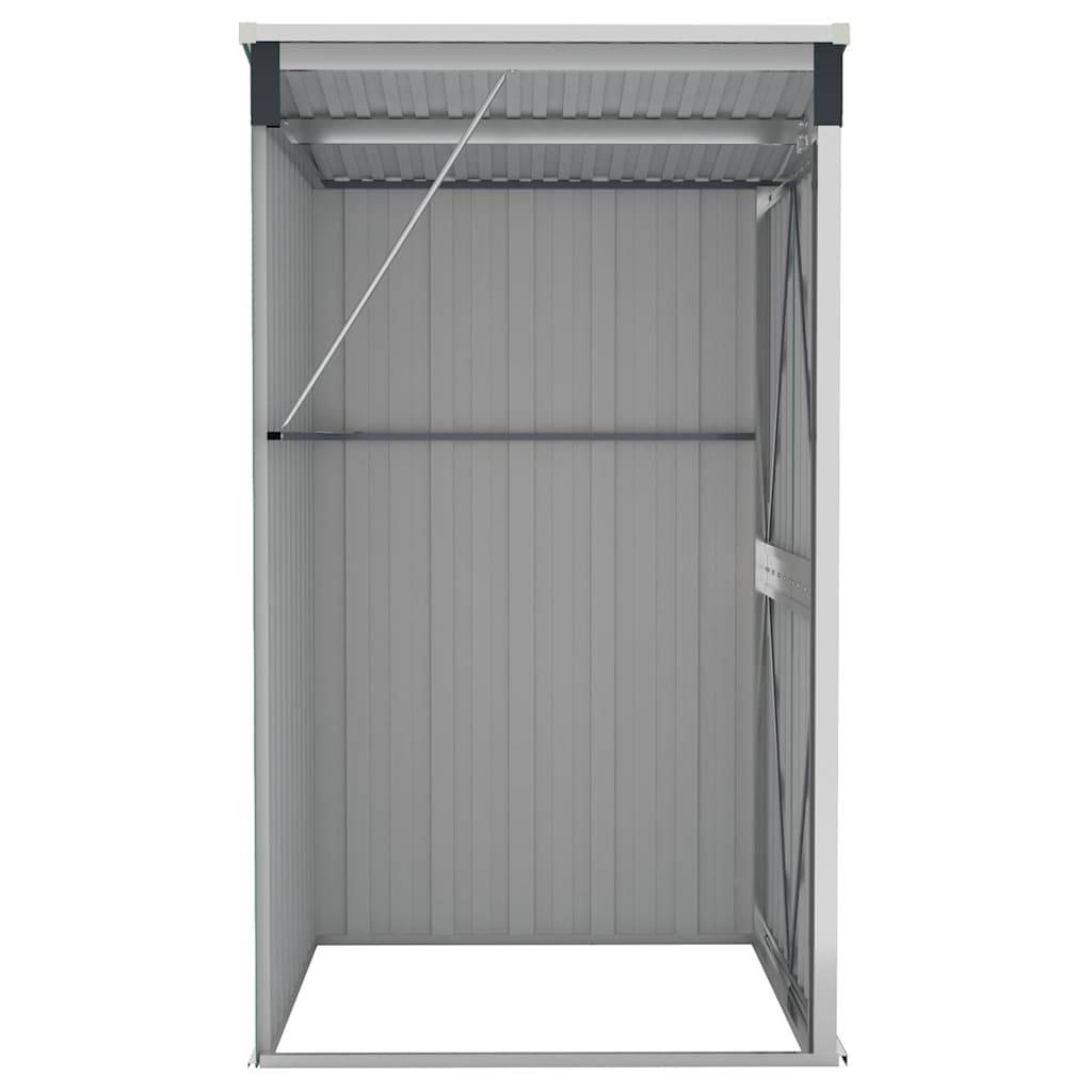 Vidaxl - Remise de jardin murale Anthracite 118x100x178 cm Acier vidaXL 316219 - Image 5