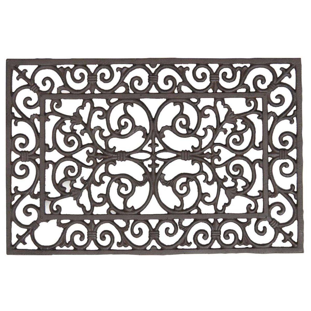 Aubry Gaspard - Paillasson de jardin en fonte - Image 1