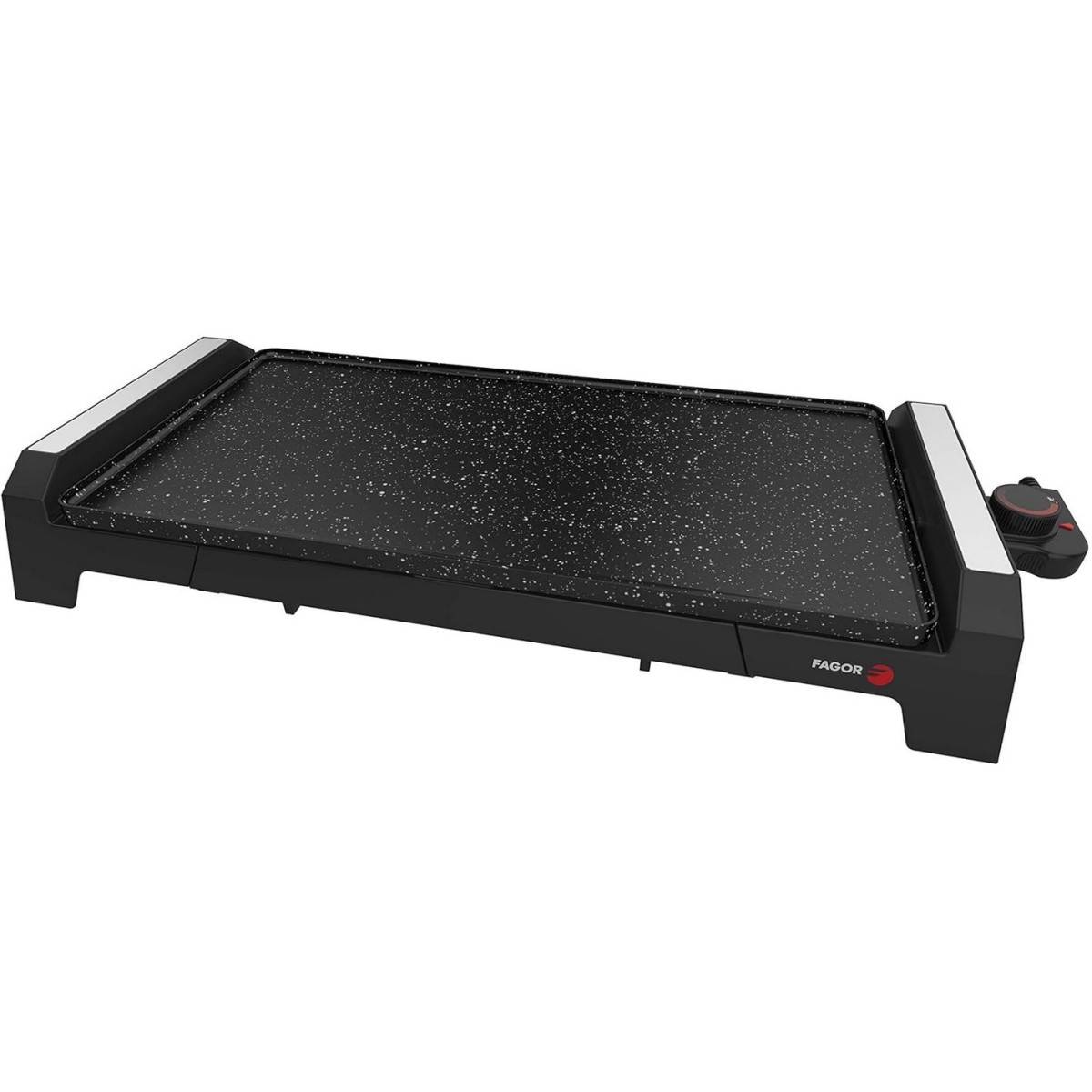 Plancha 2200W Revêtement anti-adhésif Effet pierre noire FAGOR - Image 1