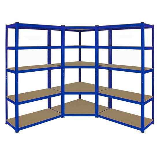 Monster Racking 1 Rayonnage d'Angle T-Rax et 2 Rayonnages T-Rax, Bleus ...