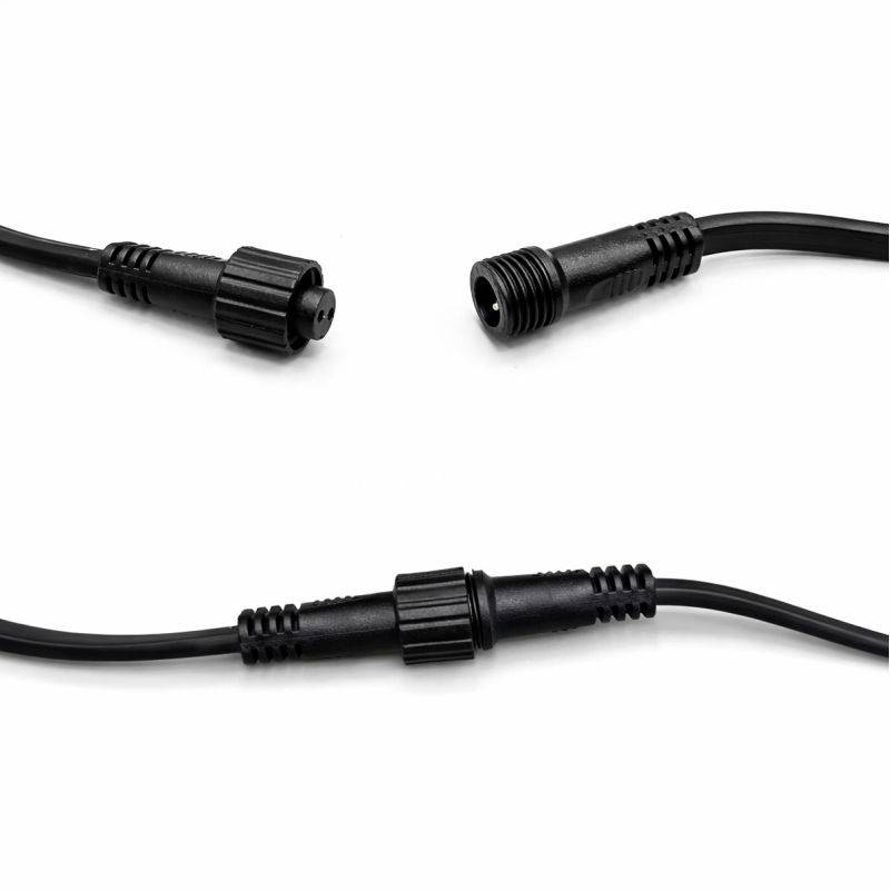 Guirlande Guinguette 100 mètres 100 ampoules multicolores 2W E27 IP65 Riviera PRO Connect - Image 5