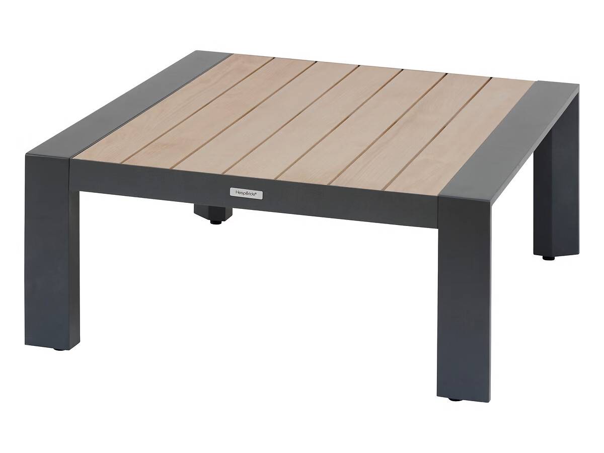 Hesperide - Salon de jardin d'angle en alu Evasion graphite honey + Housse - 5 places - Hespéride - Image 5