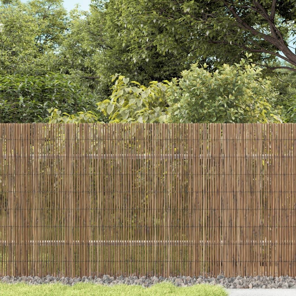 Clôture de jardin - Barrière de jardin 500x80 cm roseau rj536 - Image 2