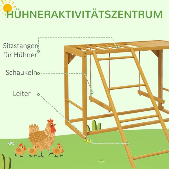 Balançoire pour Poules - Aire de Jeux en Bois | Perchoir et Balançoire pour Poules,pour Se Percher, Grimper, Mâcher, Enrichissement et Le Jeu, Cage Balançoire pour Poules - Aire de Jeux en Bois | Perchoir et Balançoire pour Poules,pour Se Percher, Grimper, Mâcher, Enrichissement et Le Jeu, Cage