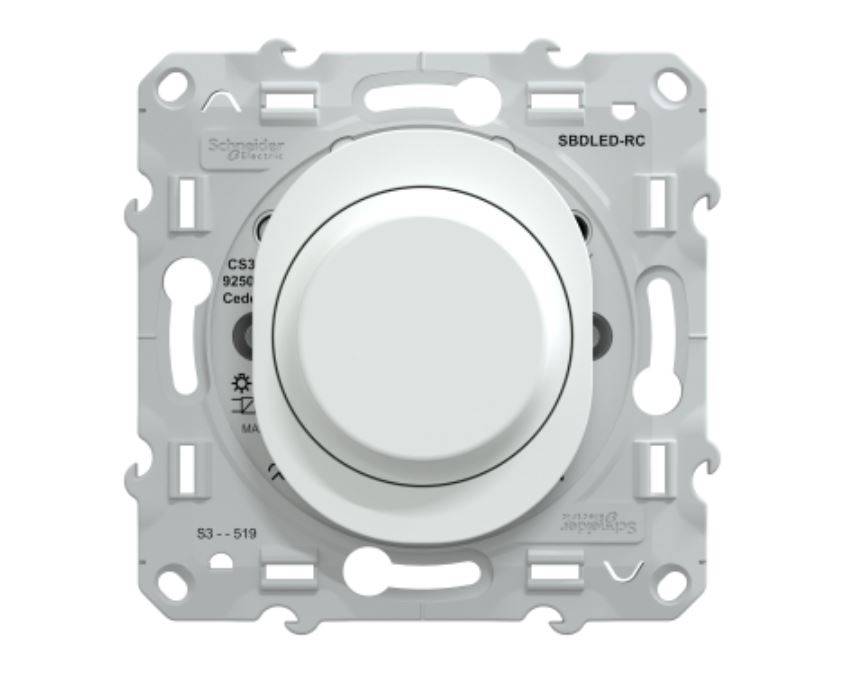 Schneider Electric - Mécanisme variateur de lumière OVALIS standard blanc - SCHNEIDER ELECTRIC - S320519 - Image 2