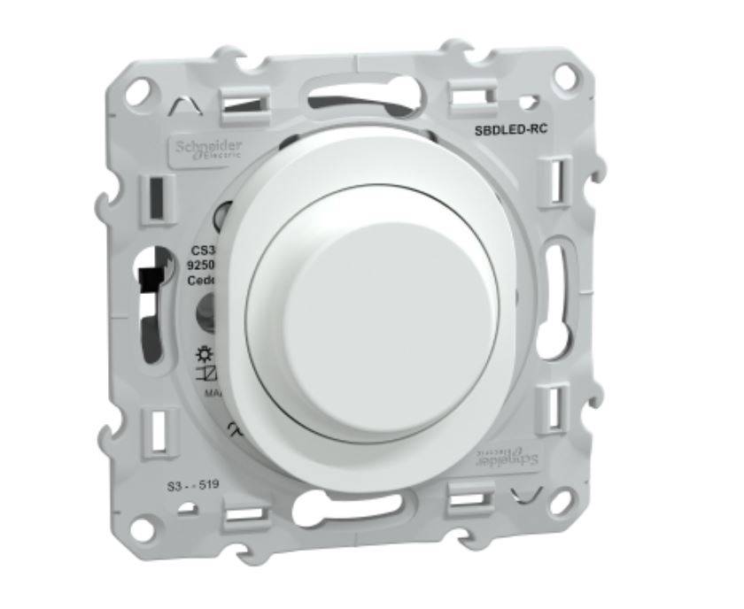 Schneider Electric - Mécanisme variateur de lumière OVALIS standard blanc - SCHNEIDER ELECTRIC - S320519