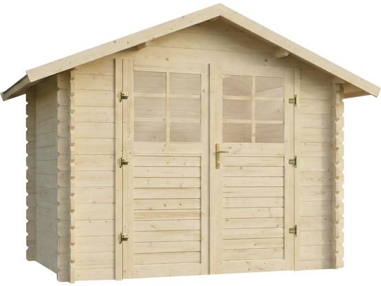 Abri De Jardin En Bois "beaufort" - 6.94 M² - 287 X 241 Cm - 28 Mm -habitat Et Jardin - Image 1