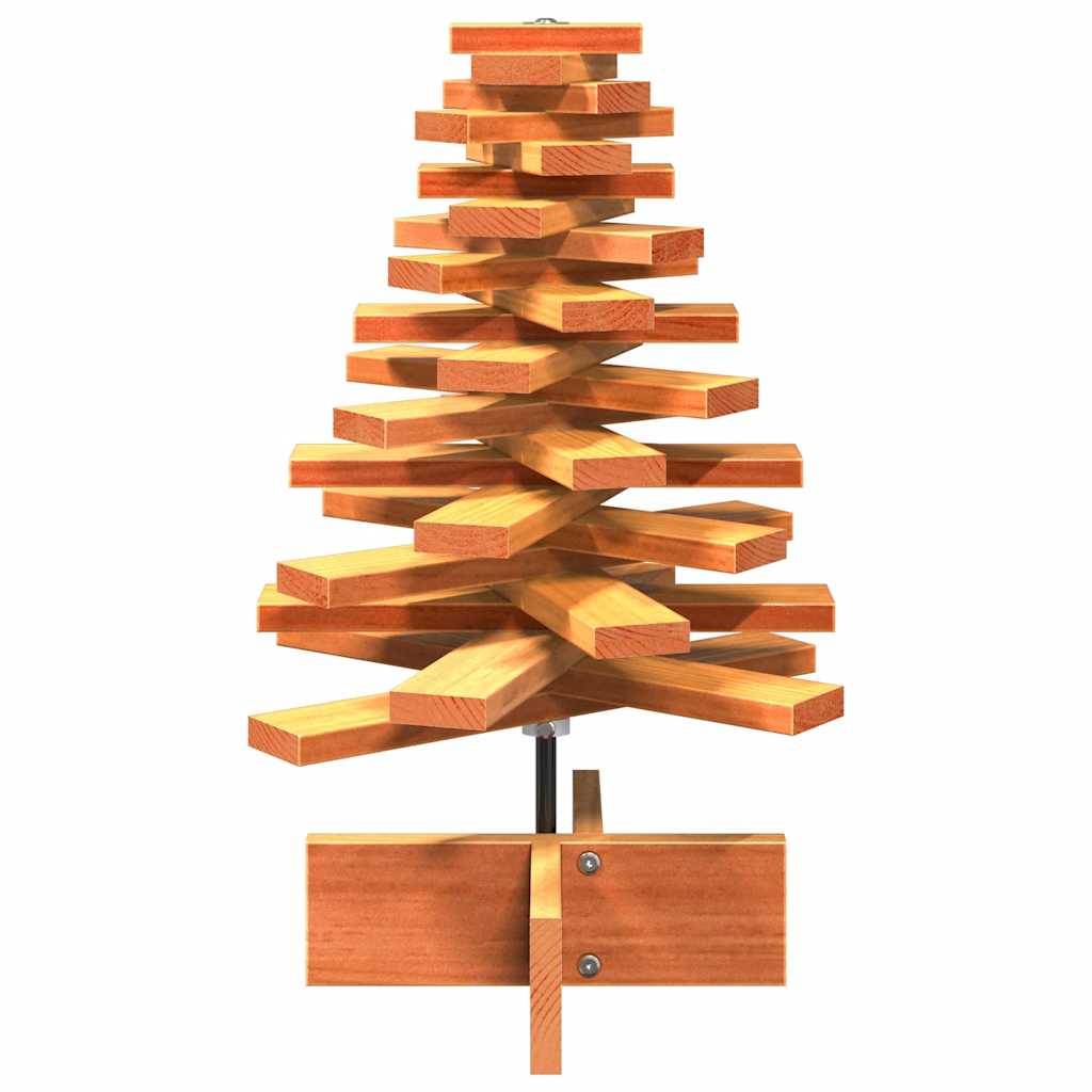 Maison Chic - Sapin de Noël | Arbre de Noël en bois pour décoration 60 cm bois de pin massif Maison Chic - Image 3
