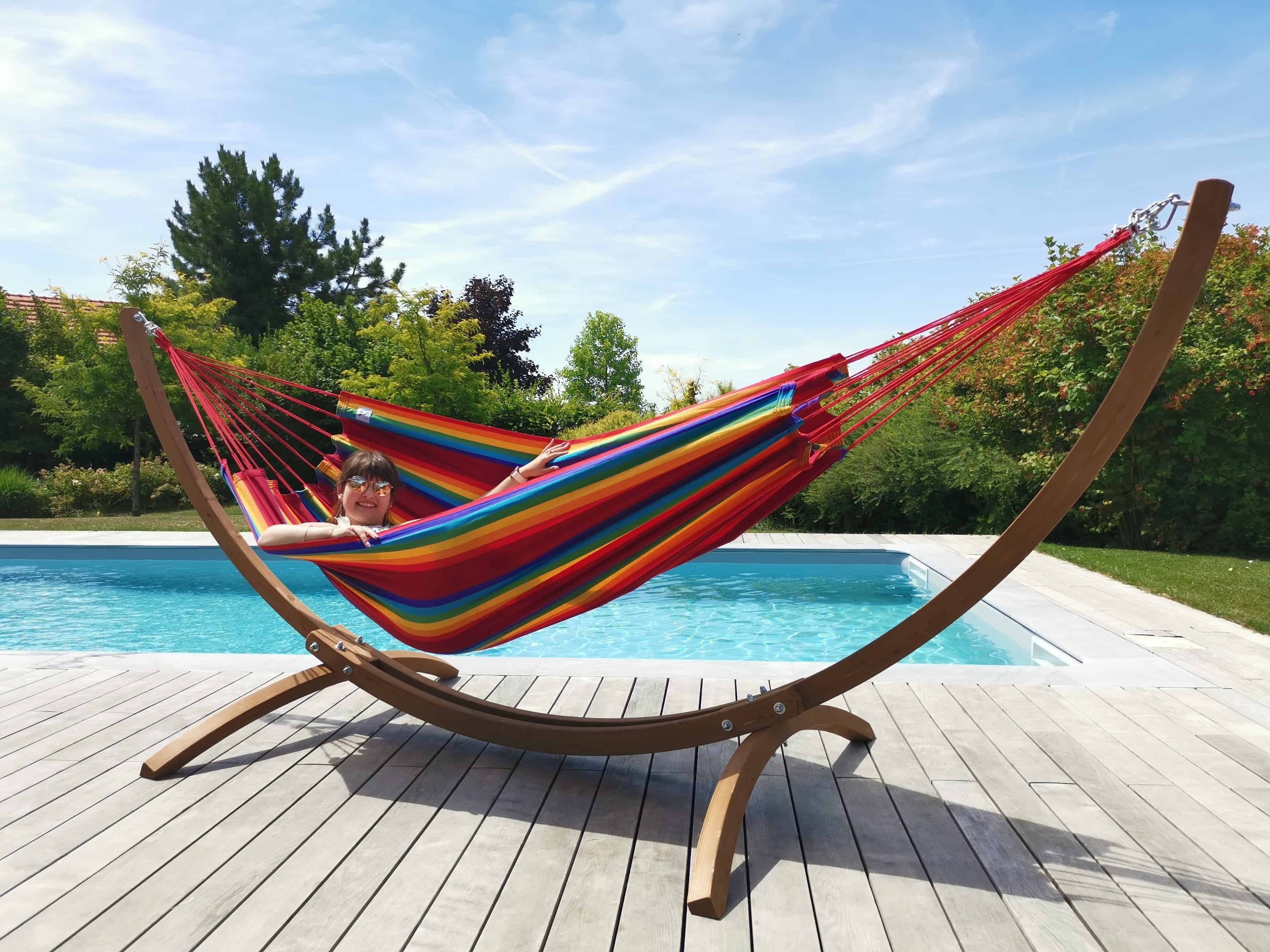 Jobek - Set Bois WEEKEND 350x125x136,5 cm Fortaleza certifié FSC Mix JOBEK - Image 4