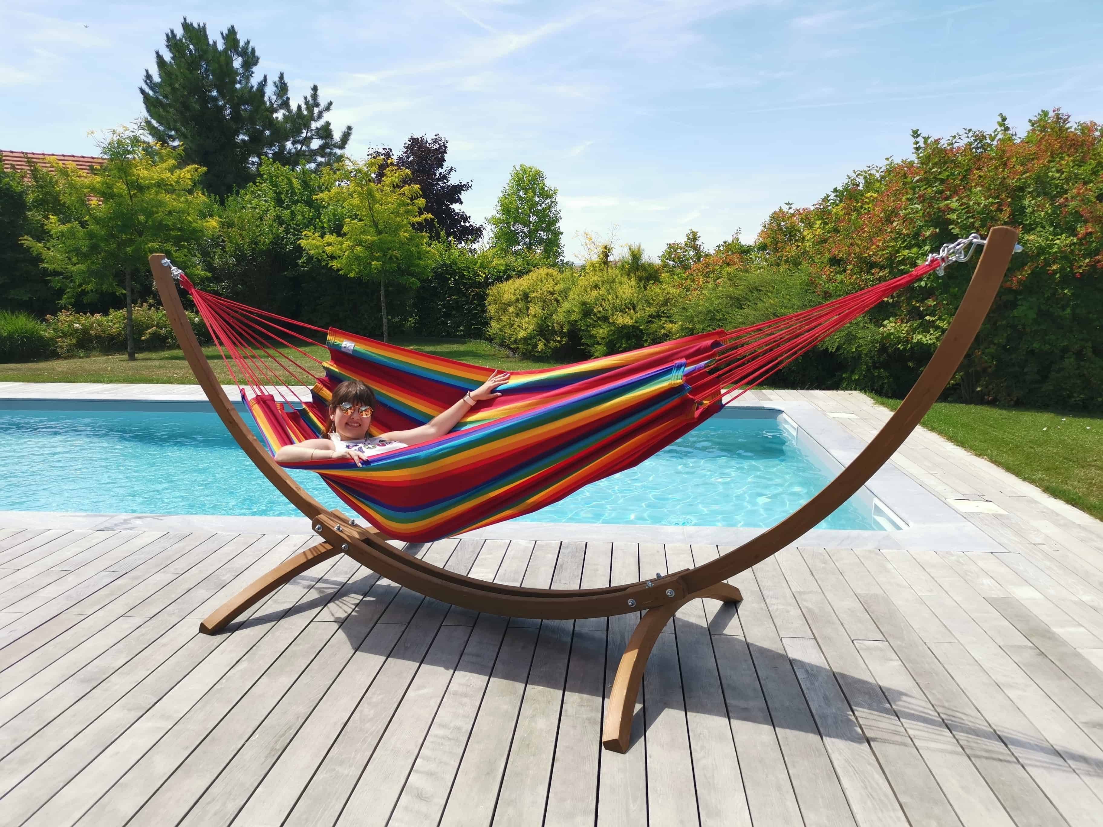 Jobek - Set Bois WEEKEND 350x125x136,5 cm Fortaleza certifié FSC Mix JOBEK - Image 2