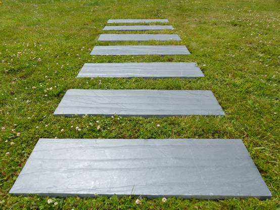 Pas Japonais Ardoise Rect 80x30 - Pack de 12 pièces - Image 9