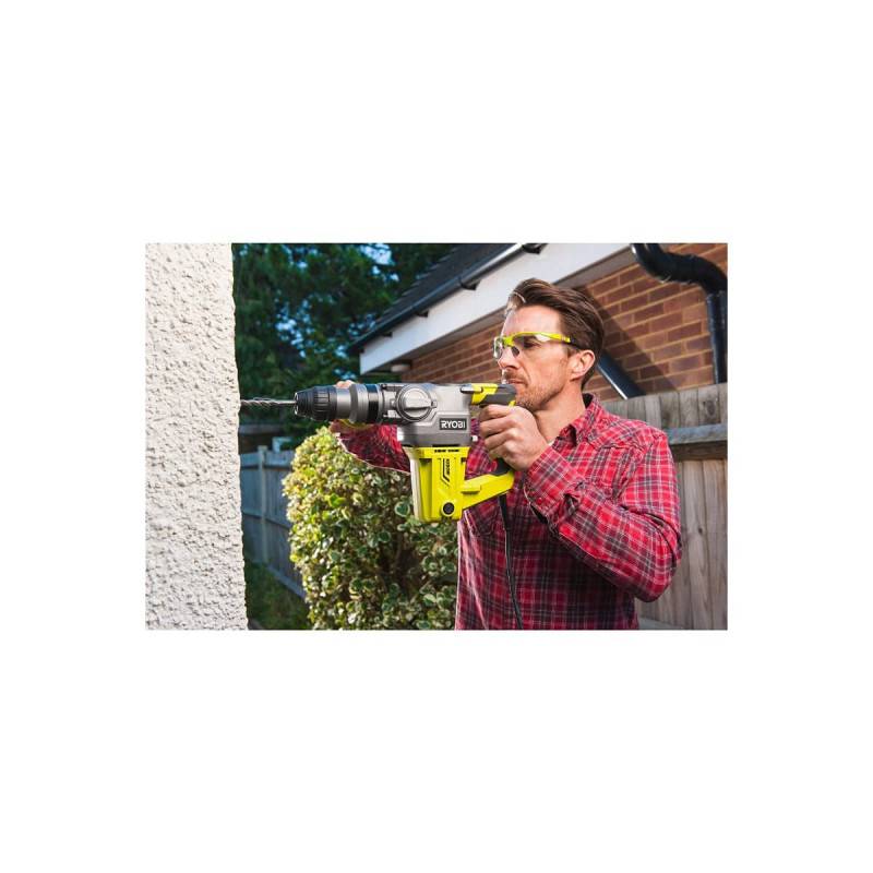 Ryobi - Pack RYOBI Aspirateur eau et poussière - 1250W - 20L - RVC-1220I-G - Perforateur Burineur SDSPLUS - 1050W - RSDS1050-K - Image 2