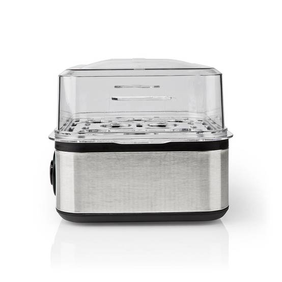 Cuiseur à oeufs électrique 500W Gris Inox / Noir Capacité 8 oeufs NEDIS - Image 4