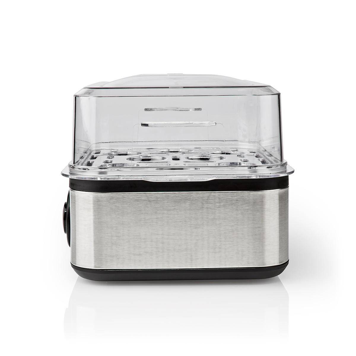 Cuiseur à oeufs électrique 500W Gris Inox / Noir Capacité 8 oeufs NEDIS - Image 4