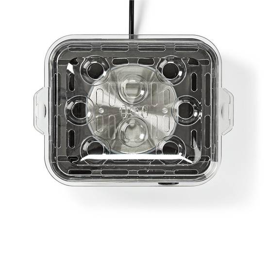 Cuiseur à oeufs électrique 500W Gris Inox / Noir Capacité 8 oeufs NEDIS - Image 3