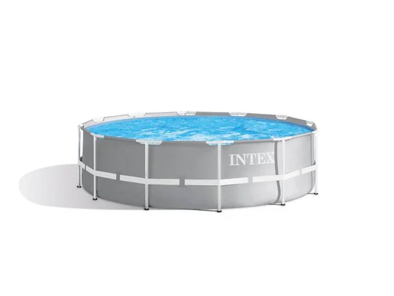 Intex - Kit piscine Prism Frame ronde 3.66 x 0.99 m - Image 1
