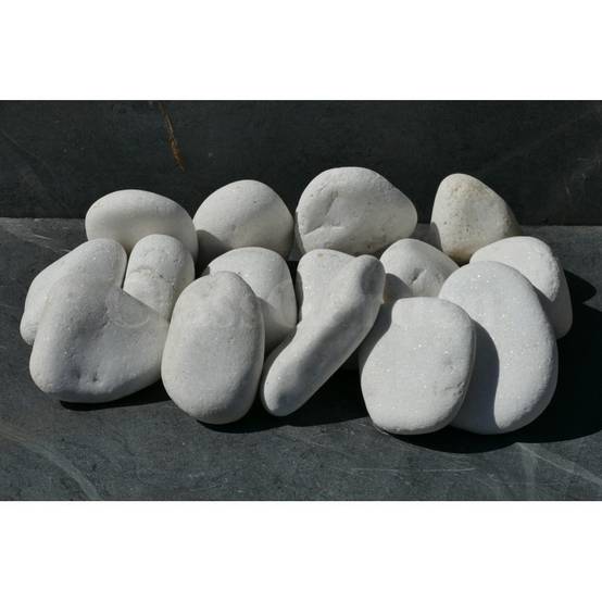 Gros Galet BLANC 100-200 - pack 20 Galet - Image 7