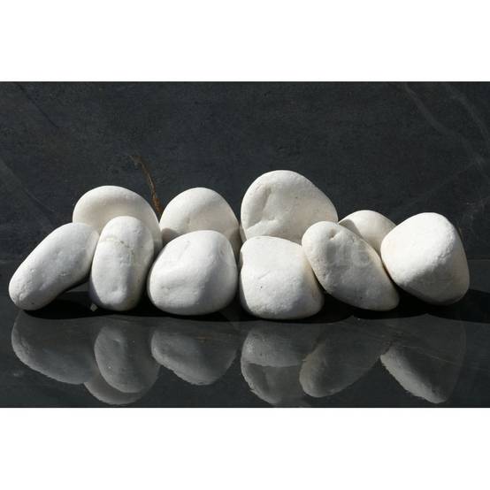 Gros Galet BLANC 100-200 - pack 20 Galet - Image 5