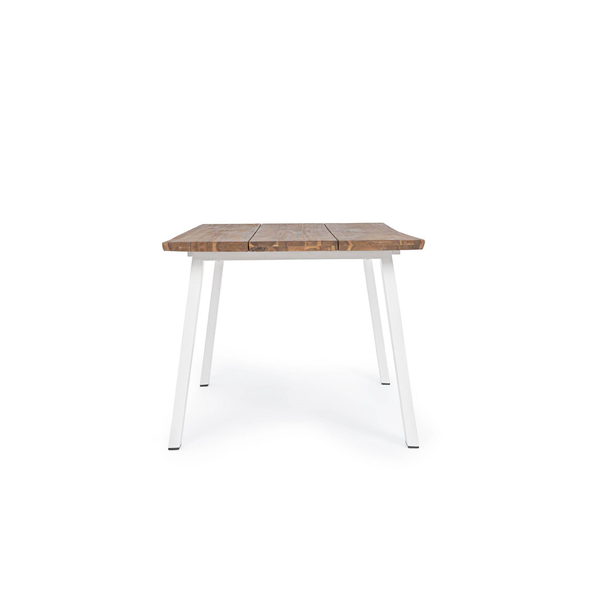 Autre - Table de jardin rectangulaire en bois et métal L200 8 personnes - OLERON - Image 3