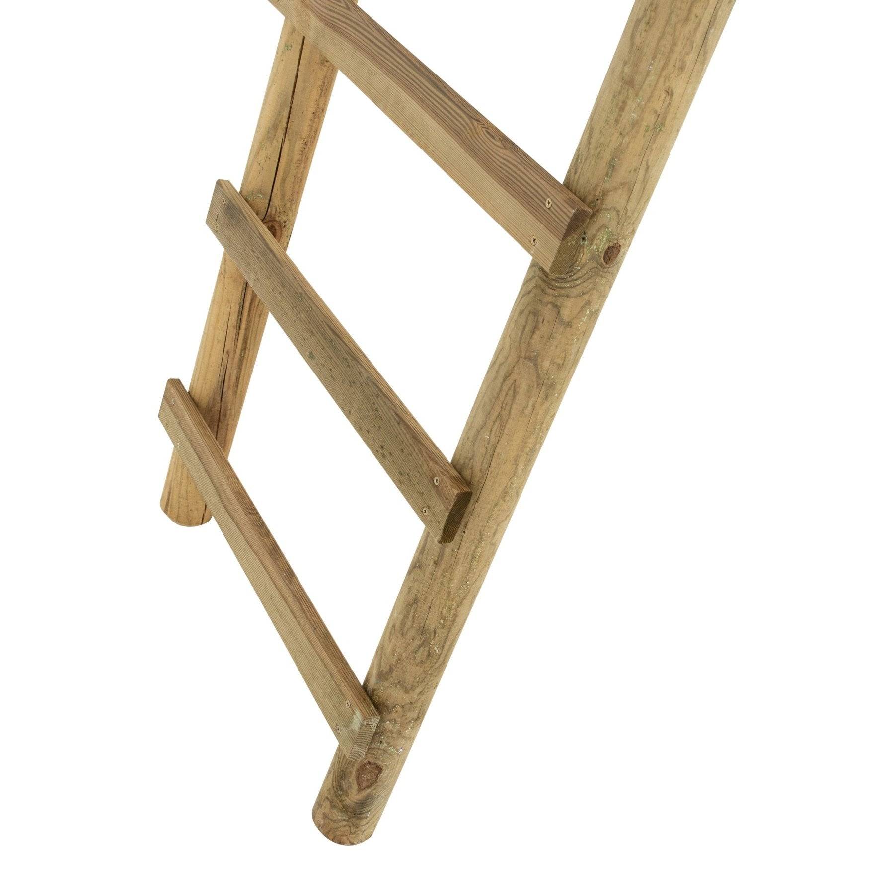 Tp Toys - Station PALMIER balançoire - vis-à-vis - toboggan - kit d'ancrage - bois FSC® h209 cm - Image 8