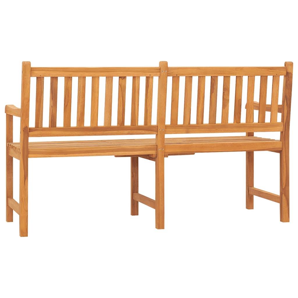 PANGIVO - Banc de jardin bois de teck naturel 150 x 62.5 x 90 cm - PANGIVO - Image 5