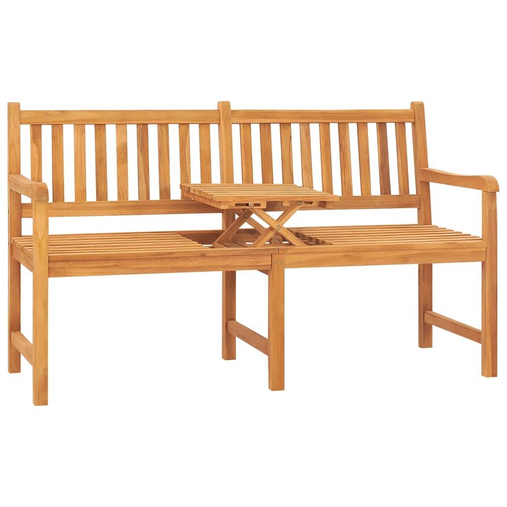 PANGIVO - Banc de jardin bois de teck naturel 150 x 62.5 x 90 cm - PANGIVO - Image 1